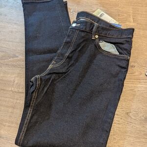 H&M Men's Dark Blue Slim Straight Jeans